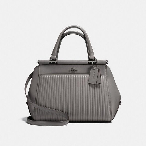 Coach Handbags - Coach Quilted Leather Handbag